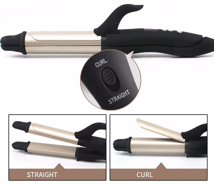 Salon 3 in 1 LCD Professional Hair Curling Iron-BD