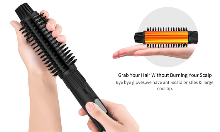  2 In 1 LED Electric Fast Hair Straightener Comb