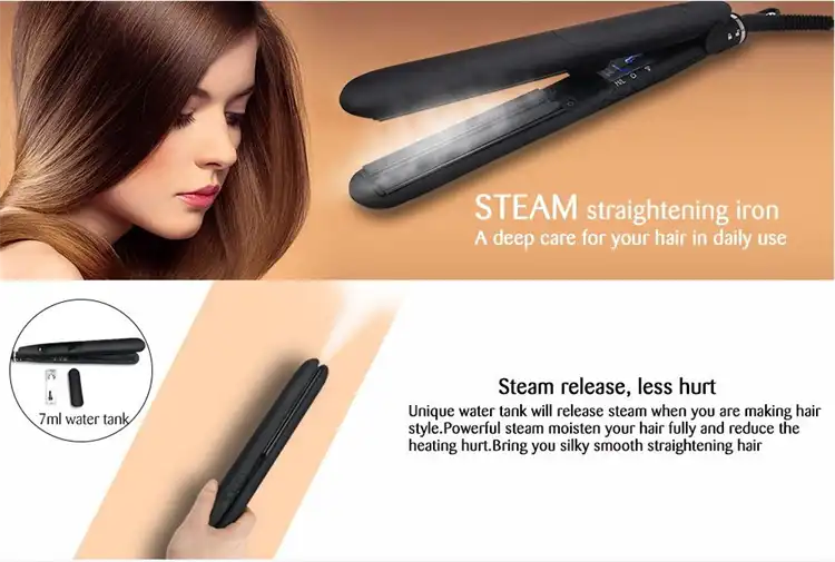 Cold Steam Professional Hair Straightener