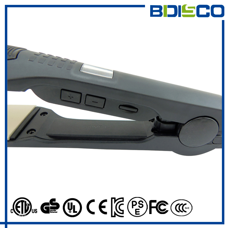 Fast heating wide plate straightener with Replaceable Comb