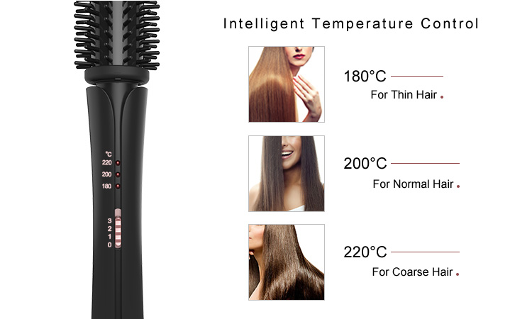 Interchangeable curling iron heated curling comb