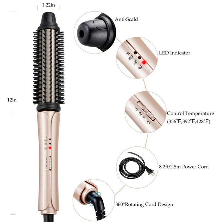 <h3 style="line-height: 1.5;"><span style="font-size: 14pt;">5. Product Details of the 2 In 1 LED Electric Fast Hair Straightener Comb</span></h3> <p><span style="font-size: 14pt;"><img src="https://8-c38-en.oss-us-west-1.aliyuncs.com//jeditor/cheap2In1LEDElectricFastHairStraightenerComb_1673663914258.png" alt=" 2 In 1 LED Electric Fast Hair Straightener Comb" /></span></p> <p></p> <center></center><center></center><center></center><center></center><center></center> <p style="line-height: 1.5;"><span style="font-size: 14pt;"> </span></p> <p style="line-height: 1.5;"><img src="https://8-c38-en.oss-us-west-1.aliyuncs.com//jeditor/ColdAir3-in-1HairStraightenerCurlingIronWithHairBrush_1672802130310.webp" alt="" /></p> <h3 style="line-height: 1.5;"><img src="https://8-c38-en.oss-us-west-1.aliyuncs.com//jeditor/buyColdAir3-in-1HairStraightenerCurlingIronWithHairBrush_1672800969482.webp" alt="" /></h3> <p><img src="https://8-c38-en.oss-us-west-1.aliyuncs.com//jeditor/fancyColdAir3-in-1HairStraightenerCurlingIronWithHairBrush_1672800990309.webp" alt="" /></p> <p><img src="https://8-c38-en.oss-us-west-1.aliyuncs.com//jeditor/cheapColdAir3-in-1HairStraightenerCurlingIronWithHairBrush_1672801191022.webp" alt="" /></p> <p>&nbsp;&nbsp;</p> <h3 style="line-height: 1.5;"><span style="font-size: 14pt;">6.Deliver,Shipping And Serving of the 2 In 1 LED Electric Fast Hair Straightener Comb</span></h3> <p style="line-height: 1.5;"><span style="font-size: 14pt;"> </span></p> <p style="line-height: 1.5;"><img src="https://8-c38-en.oss-us-west-1.aliyuncs.com//jeditor/ColdAir3-in-1HairStraightenerCurlingIronWithHairBrushfactory_1672801225354.webp" alt="" /></p> <p style="line-height: 1.5;"><img src="https://8-c38-en.oss-us-west-1.aliyuncs.com//jeditor/newestColdAir3-in-1HairStraightenerCurlingIronWithHairBrush_1672801237581.webp" alt="" /></p> <p style="line-height: 2;"><span style="font-size: 14pt; color: #093f97;">Packaging Details:</span></p> <p style="line-height: 2;"><span style="font-size: 14pt;">graphic carton or gift box ( one bag + one box), the box can be customized according to customers request.</span></p> <p style="line-height: 2;"><span style="font-size: 14pt; color: #093f97;">Shipping Method:</span></p> <p style="line-height: 2;"><span style="font-size: 14pt;">sea transport, air transport, express etc.</span></p> <p style="line-height: 2;"><span style="font-size: 14pt;">Delivery Time: 25 - 30 working days after payment</span></p> <p style="line-height: 1.5;"><span style="font-size: 14pt;">&nbsp; &nbsp; &nbsp;</span></p> <h3 style="line-height: 2;"><span style="font-size: 14pt;">7.FAQ</span></h3> <p style="line-height: 2;"><span style="font-size: 14pt; color: #093f97;">1. Are you a factory or trading company?</span></p> <p style="line-height: 2;"><span style="font-size: 14pt;">--- As a factory, we are specialized in manufacturing hair styling tools for 20 years.</span></p> <p style="line-height: 2;"><span style="font-size: 14pt; color: #093f97;">2. Can you print client's logo?</span></p> <p style="line-height: 2;"><span style="font-size: 14pt;">--- Yes,we do.Like logo,cord length,plug,voltage,request temperature etc.We can do it as you want.</span></p> <p style="line-height: 2;"><span style="font-size: 14pt; color: #093f97;">3. Do you accept trial order of small quantity?</span></p> <p style="line-height: 2;"><span style="font-size: 14pt;">--- Yes, we do accept when we have stock of materials.</span></p> <p style="line-height: 2;"><span style="font-size: 14pt; color: #093f97;">4. What's your quotation based on?</span></p> <p style="line-height: 2;"><span style="font-size: 14pt;">--- FOB Shenzhen,CFR&amp;CIF.</span></p> <p style="line-height: 2;"><span style="font-size: 14pt; color: #093f97;">5. How to pay?</span></p> <p style="line-height: 2;"><span style="font-size: 14pt;">--- We accept payment by T/T, L/C, Western Union, Alibaba Secure Payment, D/A, D/Petc.</span></p> <p style="line-height: 2;"><span style="font-size: 14pt; color: #093f97;">6.How can you guarantee the quality of your products?</span></p> <p style="line-height: 2;"><span style="font-size: 14pt;">--- We have strict quality control system, in order to ensure the quality of our products, all the finished products should be checked and tested before packing.</span></p> <p style="line-height: 2;"><span style="font-size: 14pt; color: #093f97;">7. How about the lead time for mass production?</span></p> <p style="line-height: 2;"><span style="font-size: 14pt;">--- Generally, the lead time is 15-35 days after getting the confirmation of the order and deposit.</span></p> <p style="line-height: 2;"><span style="font-size: 14pt; color: #093f97;">8.Do you provide after-sales service?</span></p> <p style="line-height: 2;"><span style="font-size: 14pt;">--- Yes, please kindly contact us at any time.</span></p> <p style="line-height: 2;"><span style="font-size: 14pt; color: #093f97;">9.Which approval have you passed?</span></p> <p style="line-height: 2;"><span style="font-size: 14pt;">--- We have ETL,CETL,PSE,SAA,SASO,BS,CB,KC,CE certification.</span></p> <p style="line-height: 2;"><span style="font-size: 14pt; color: #093f97;">10.Which country have you sold before?</span></p> <p style="line-height: 2;"><span style="font-size: 14pt;"> </span></p> <p style="line-height: 2;"><span style="font-size: 14pt;">--- We selling in Korea,Japan,USA,Europe and many other country.</span></p>