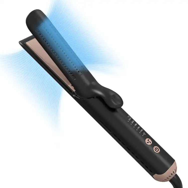 360° Airflow Cooling Flat Iron Hair Straightener hair Curler