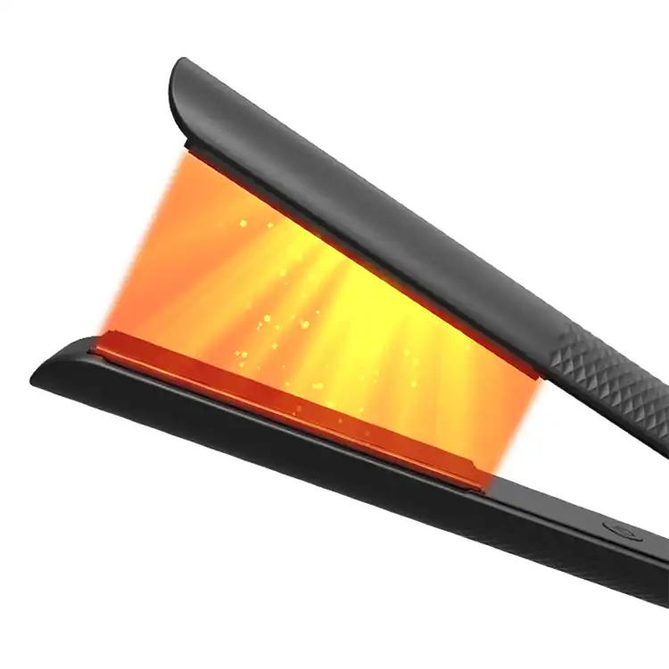Dual voltage Salon level LED hair straightener