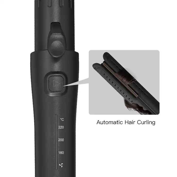 Cold Air 2-in-1 Automatic Hair Straightener and Curler