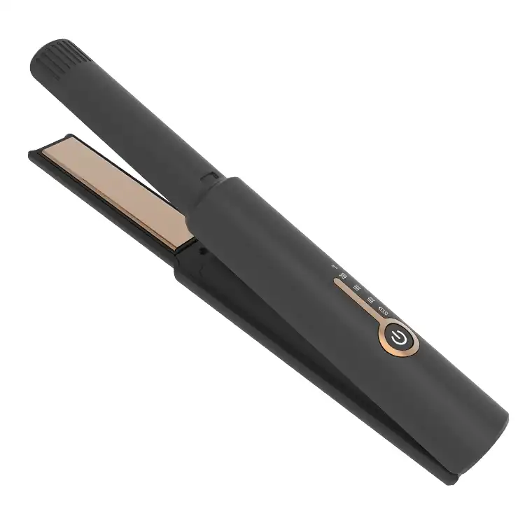 Rechargeable Wireless Hair Straightening And Curling Iron